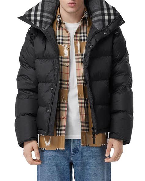 burberry jacket mens|burberry men's puffer jacket.